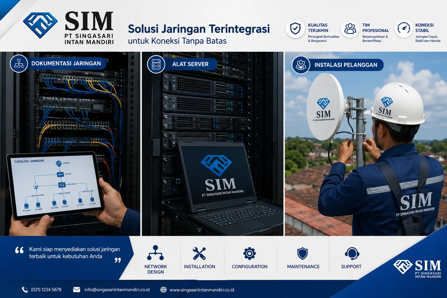 Instalasi Jaringan
